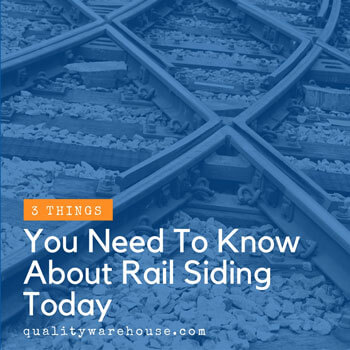 3 Things You Need To Know About Rail Siding Today