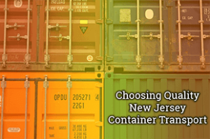 new jersey container transport